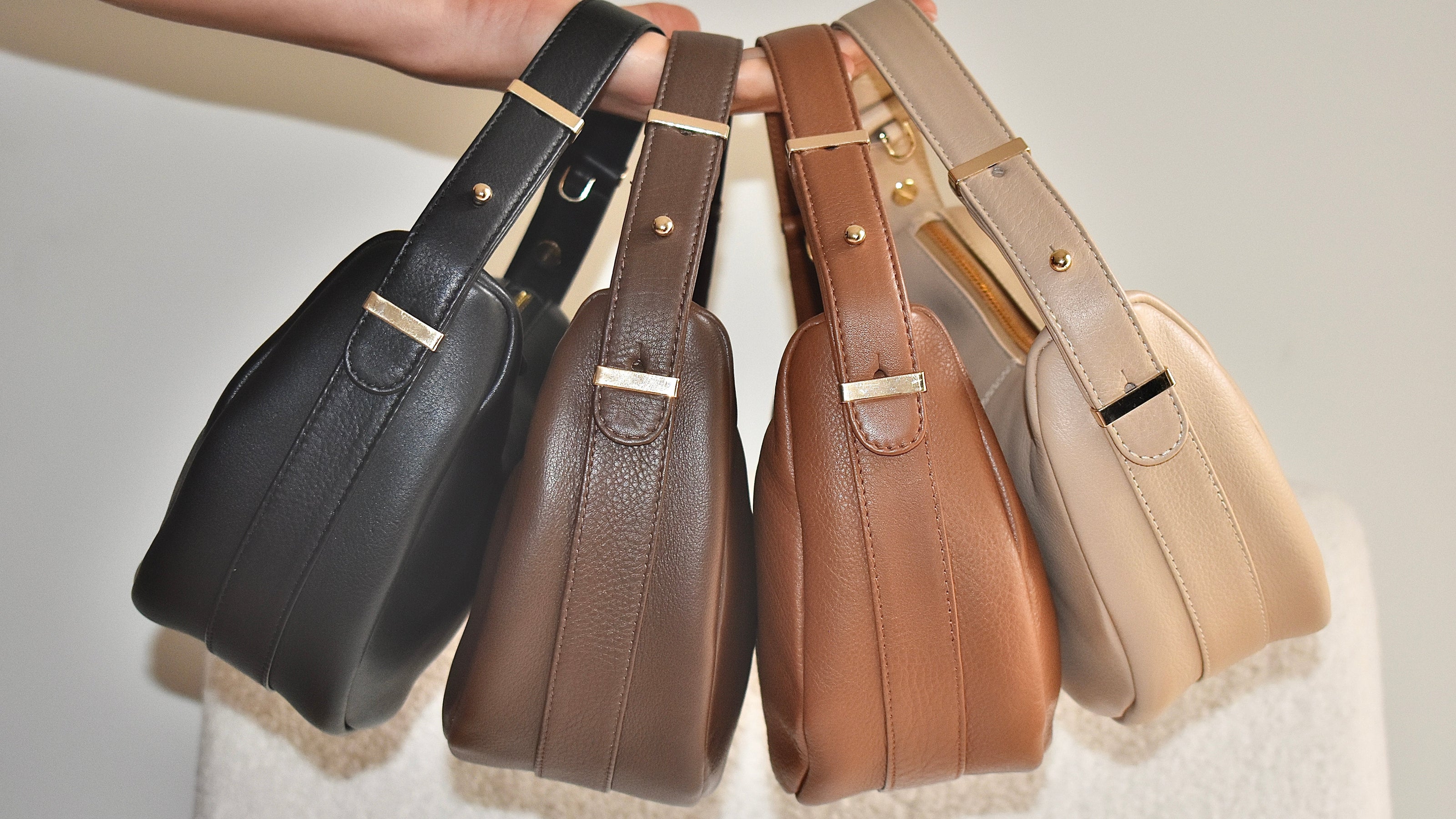 Elizabeth Bag Black Full Grain Leather