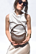 Elizabeth Bag Cocoa Brown Full Grain Leather