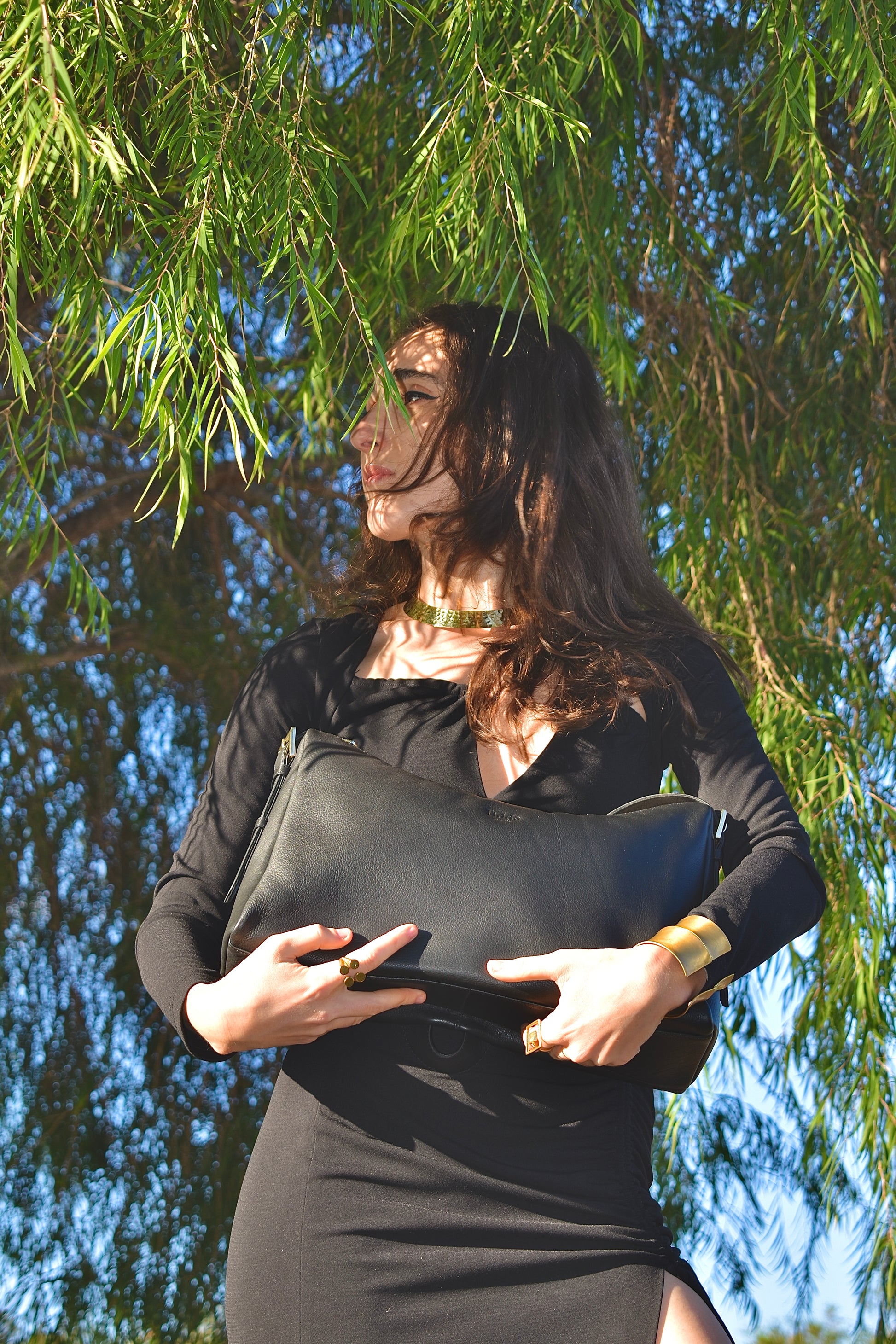 Esperance XL Bag Black Full Grain Leather