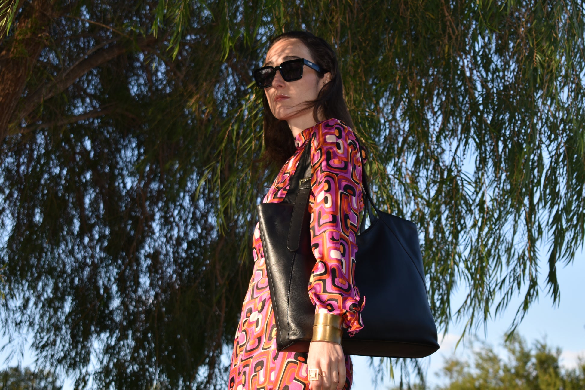 Margaret Tote Black Full Grain Leather