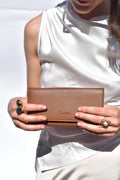 Ningaloo Wallet Mud Brown Full Grain Leather