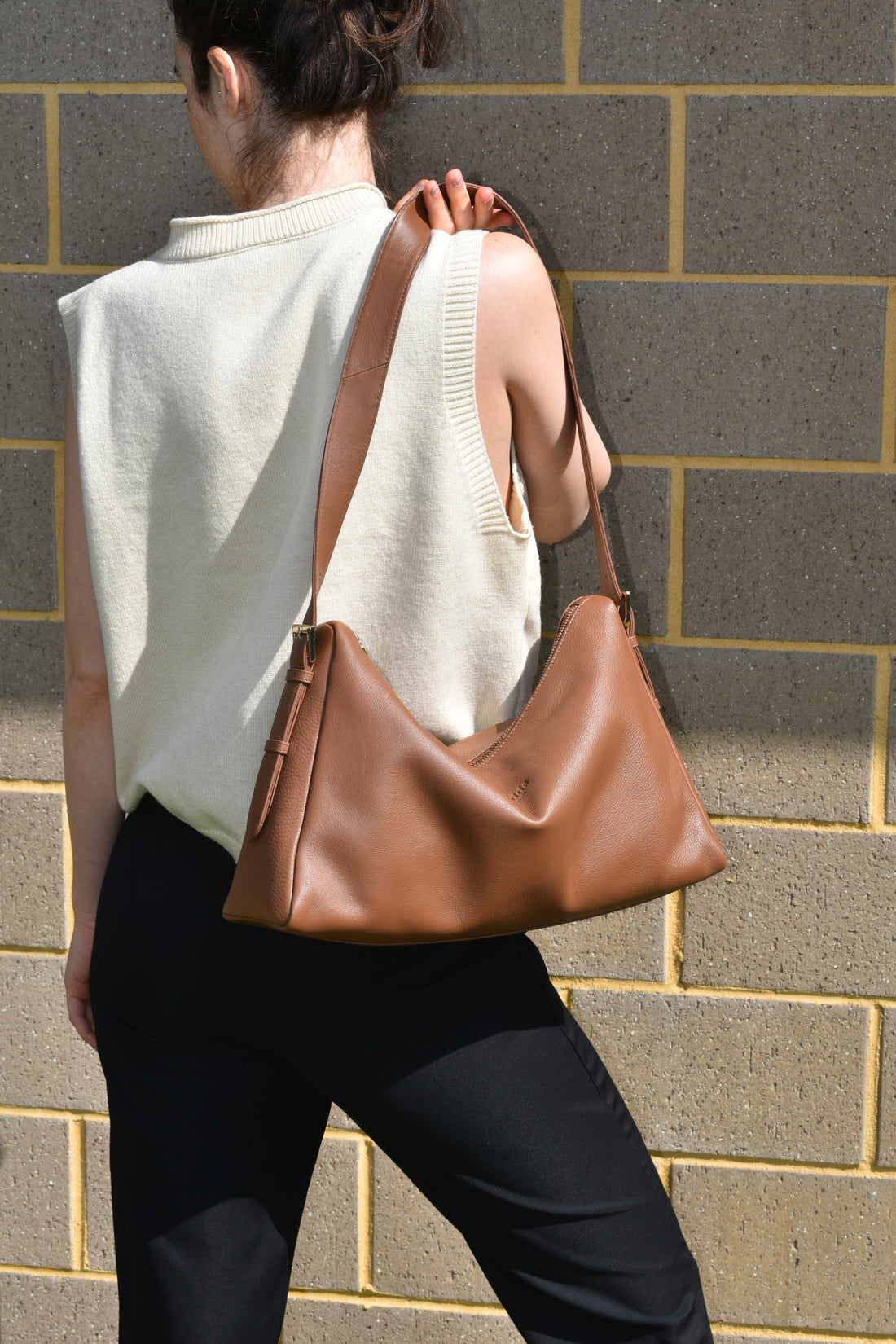 Esperance XL Bag Mud Brown Full Grain Leather