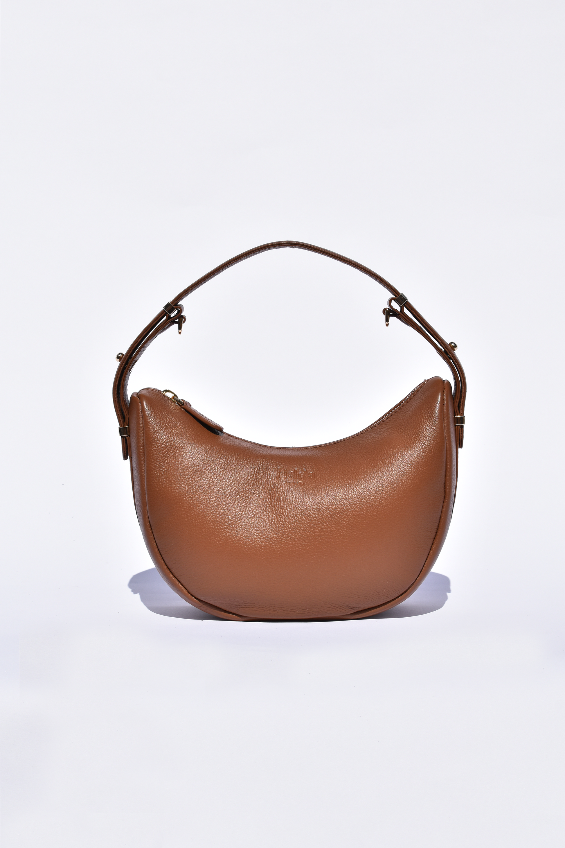 Elizabeth Bag Mud Brown Full Grain Leather