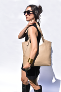 Margaret Tote Sand Full Grain Leather