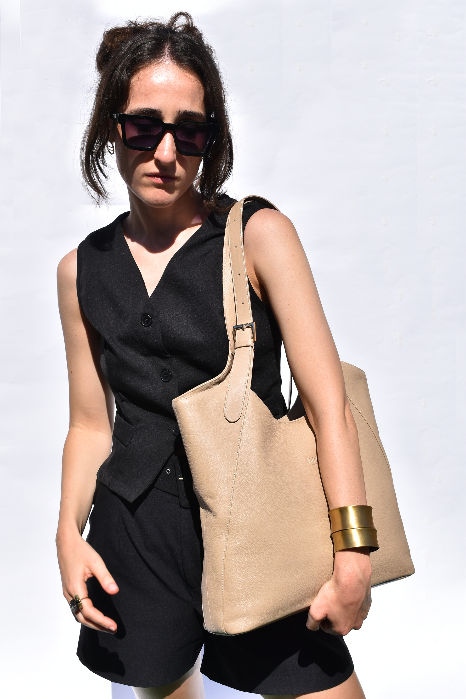 Margaret Tote Sand Full Grain Leather