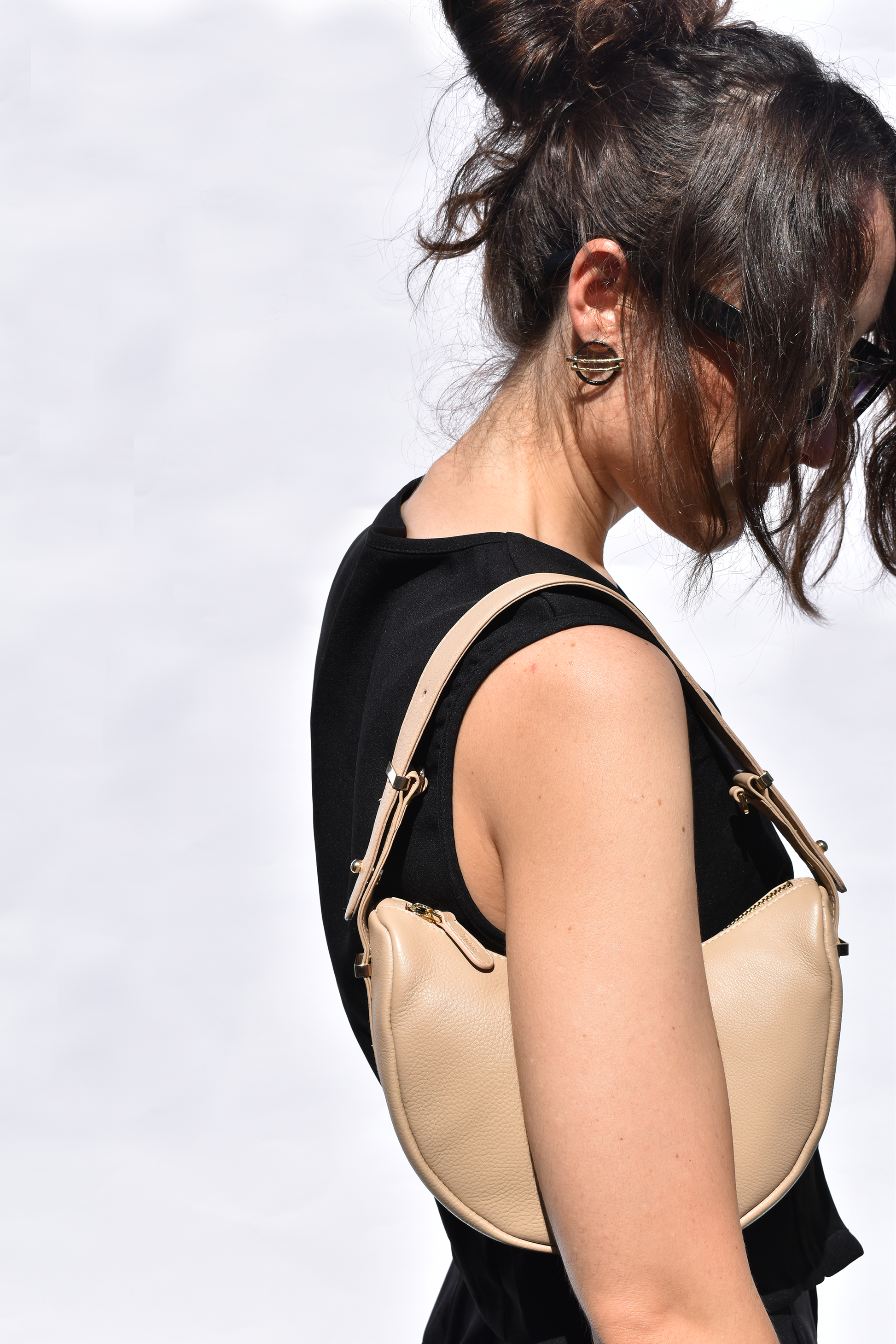 Elizabeth Bag Sand Full Grain Leather