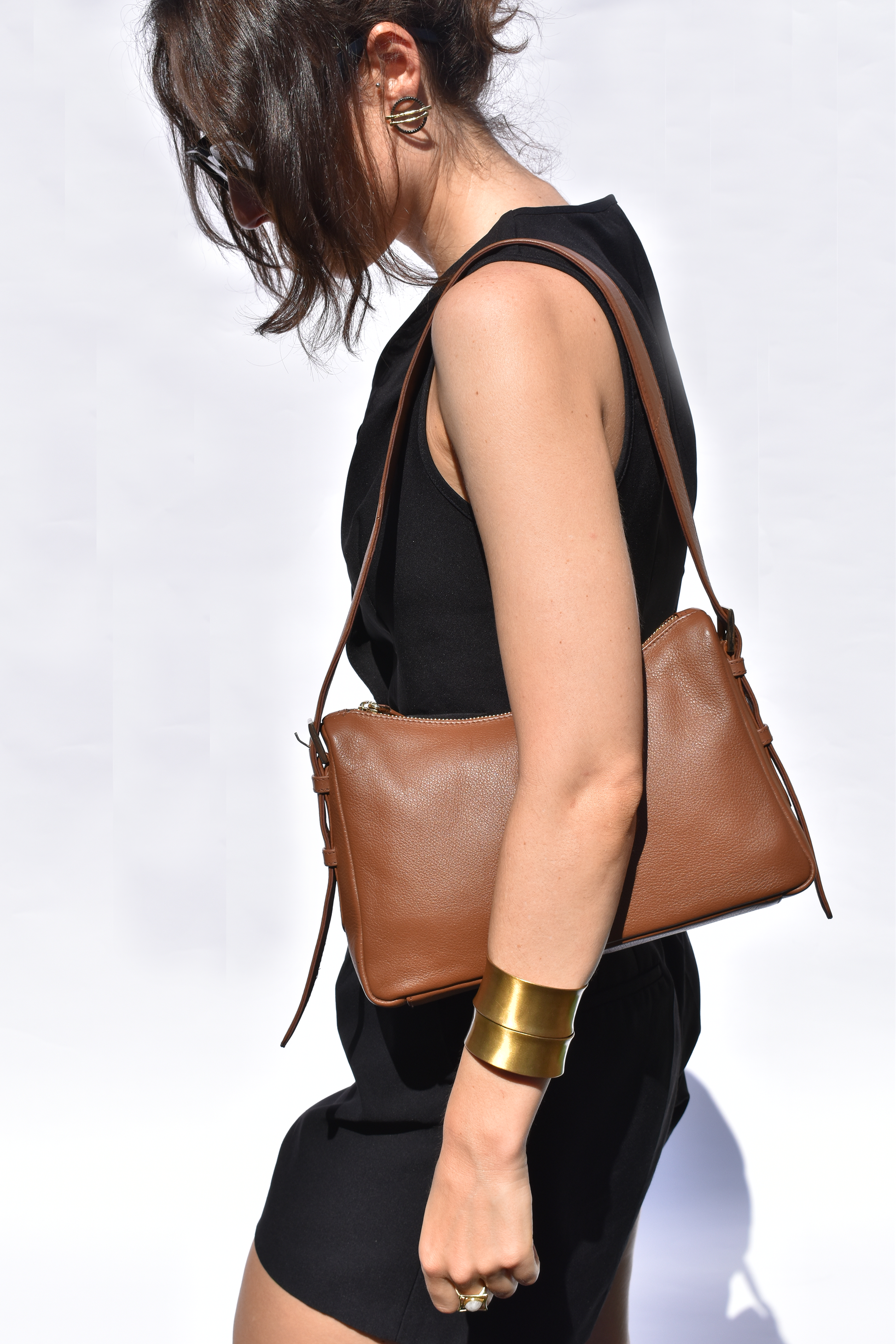 Esperance Bag Mud Brown Full Grain Leather
