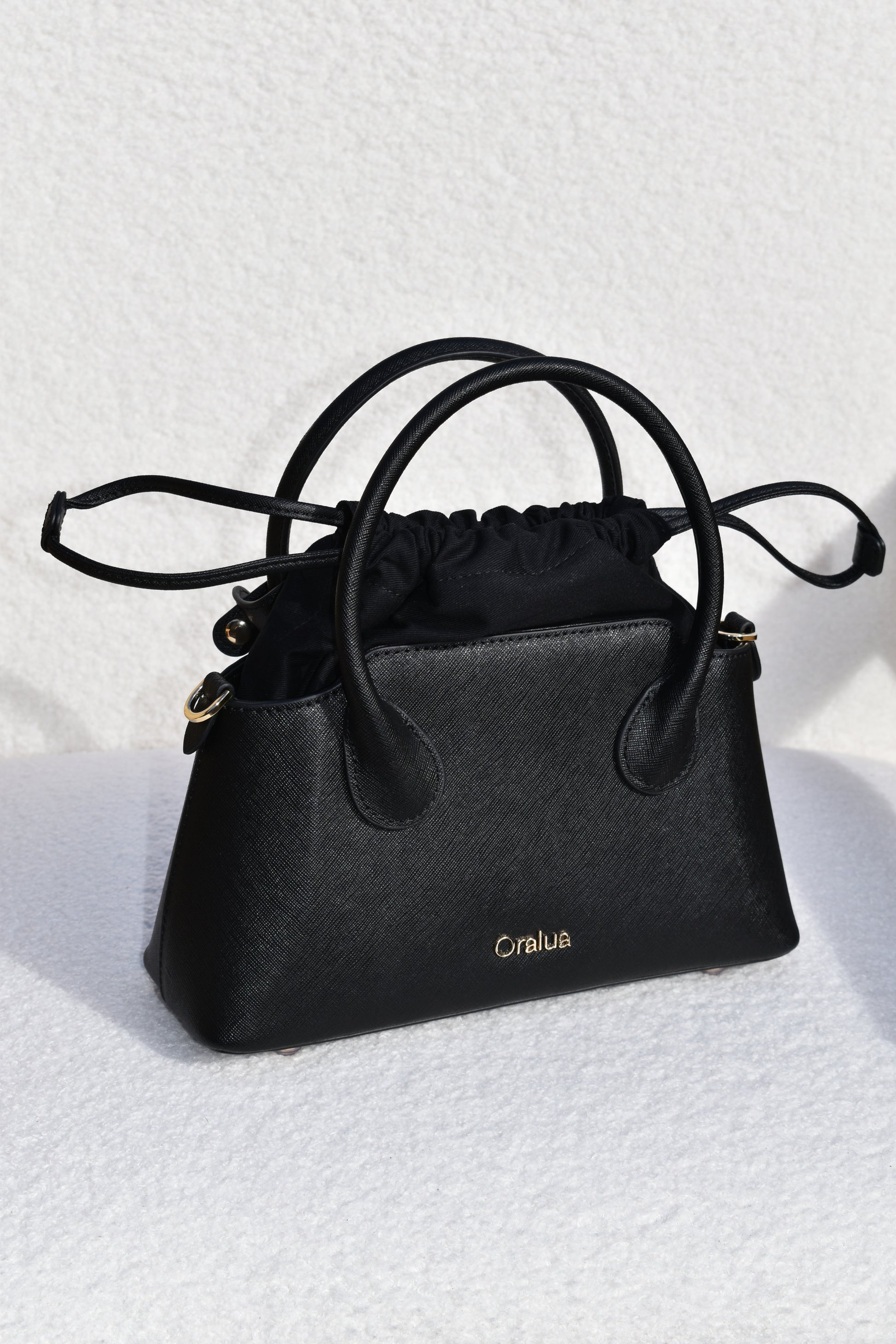 Augusta Bag Black Saffiano Leather - PREORDER