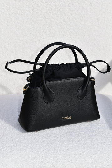 Augusta Bag Black Saffiano Leather - PREORDER