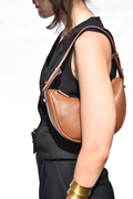Elizabeth Bag Mud Brown Full Grain Leather