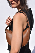 Elizabeth Bag Mud Brown Full Grain Leather