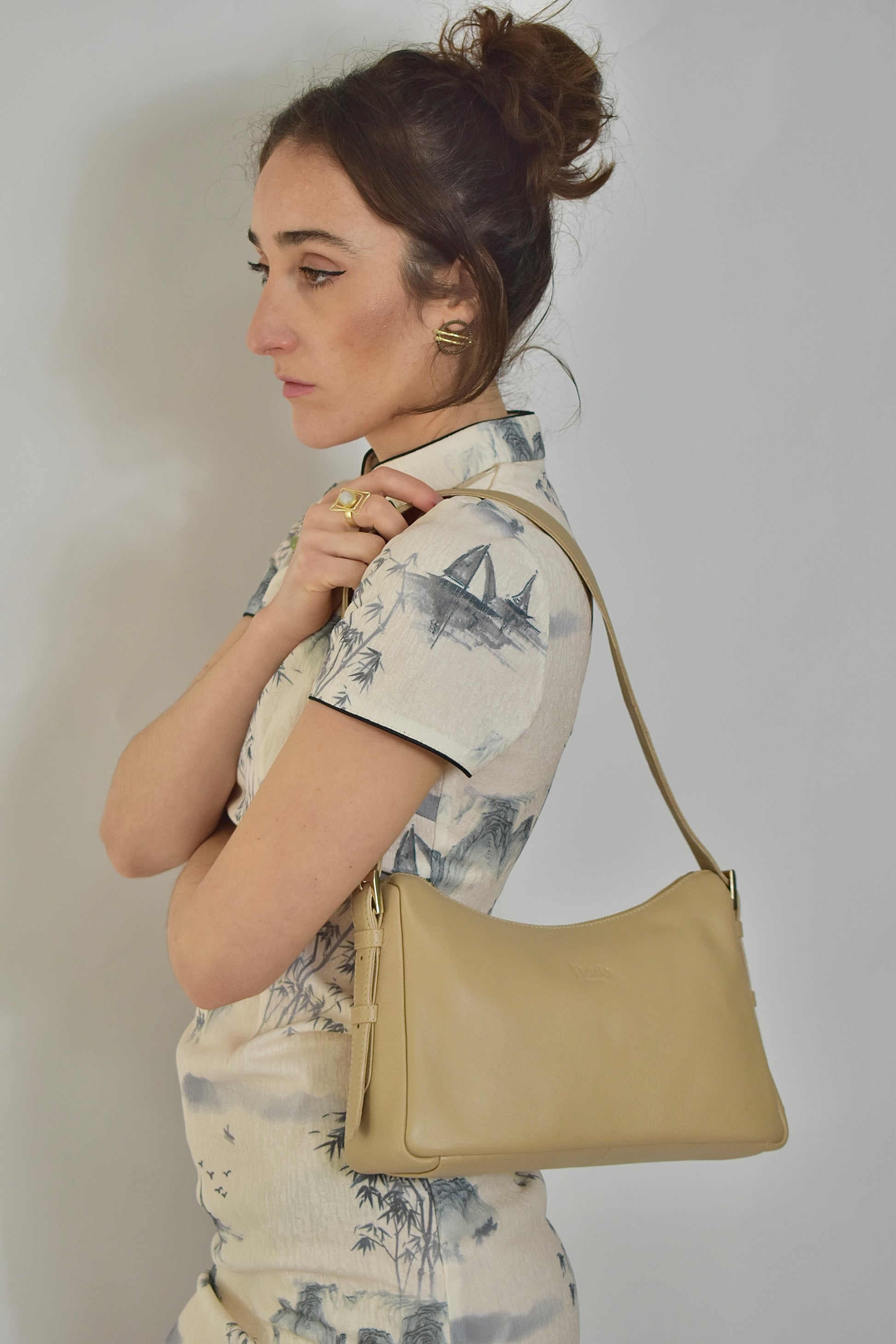 Esperance Bag Sand Full Grain Leather