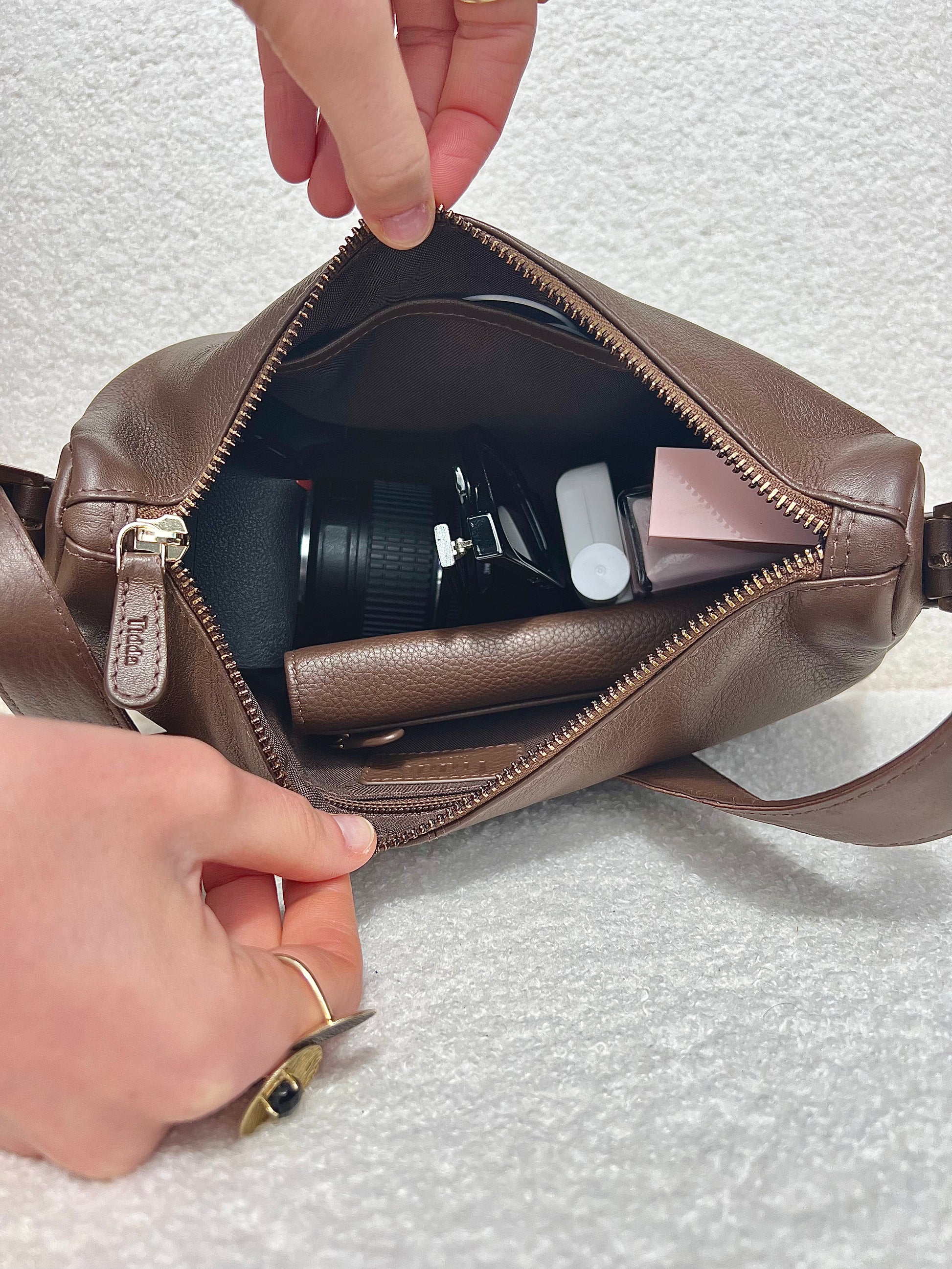 Esperance Bag Cocoa Brown Full Grain Leather