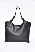 Margaret Tote Black Full Grain Leather