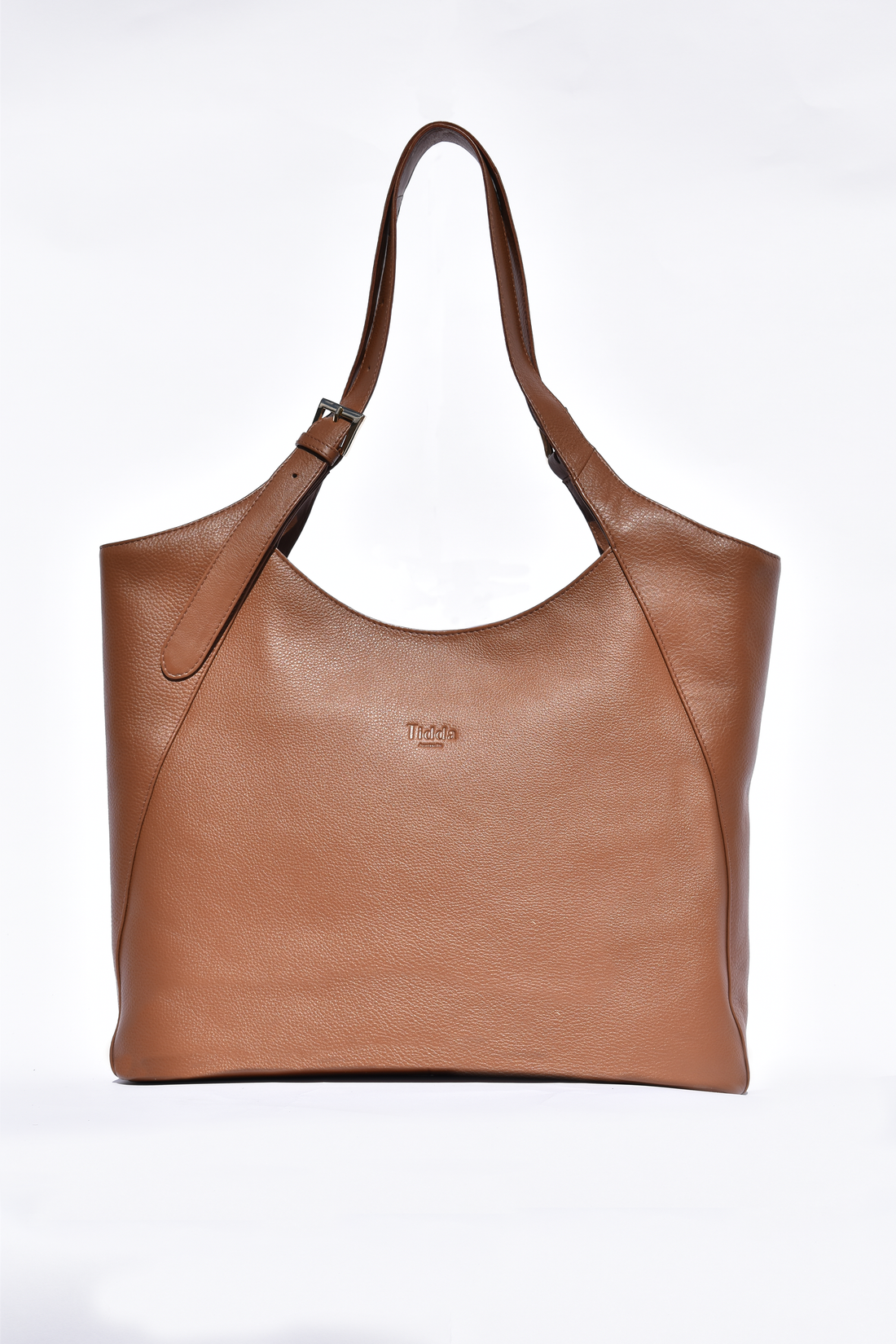 Margaret Tote Mud Brown Full Grain Leather