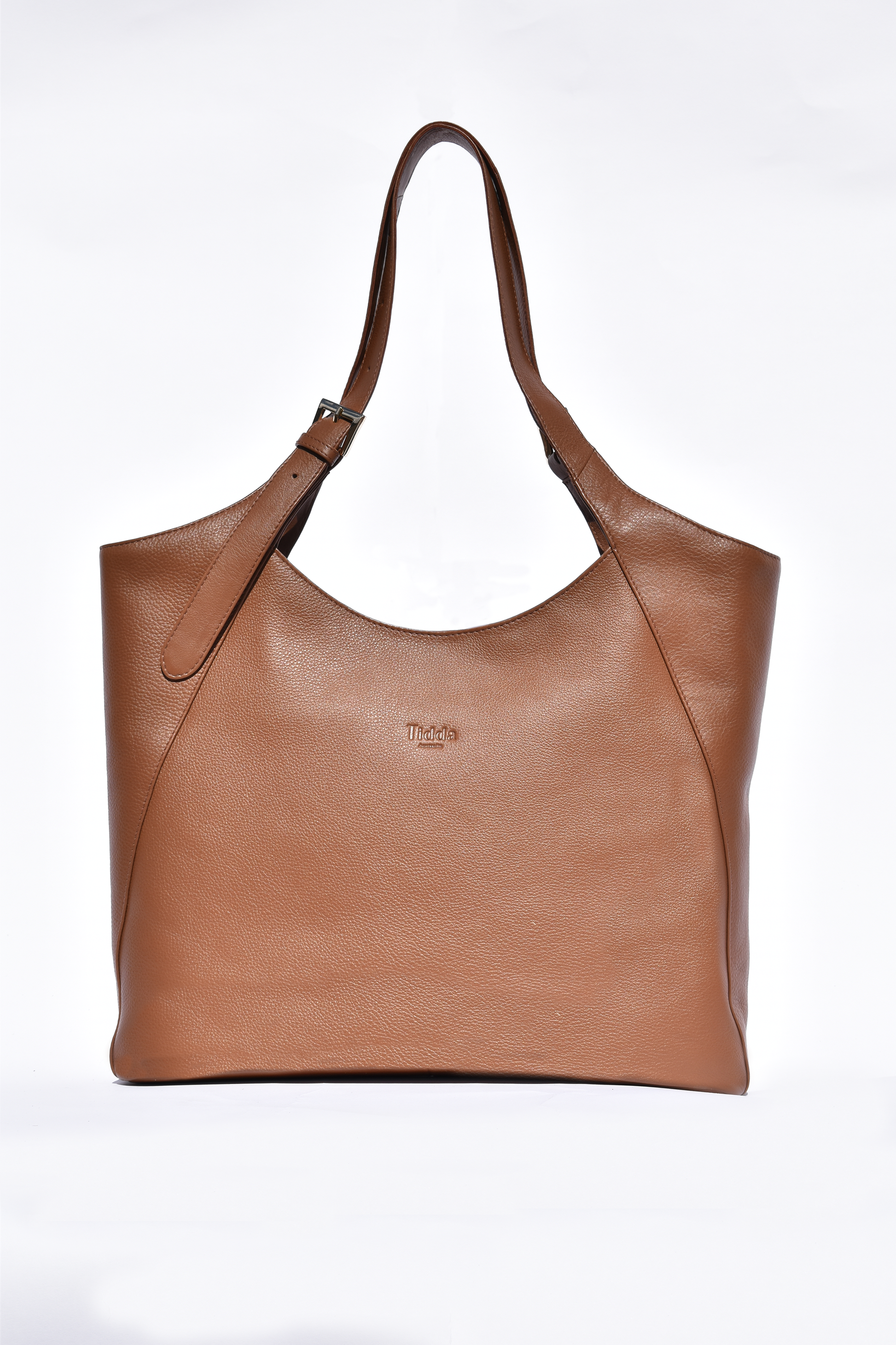Margaret Tote Mud Brown Full Grain Leather