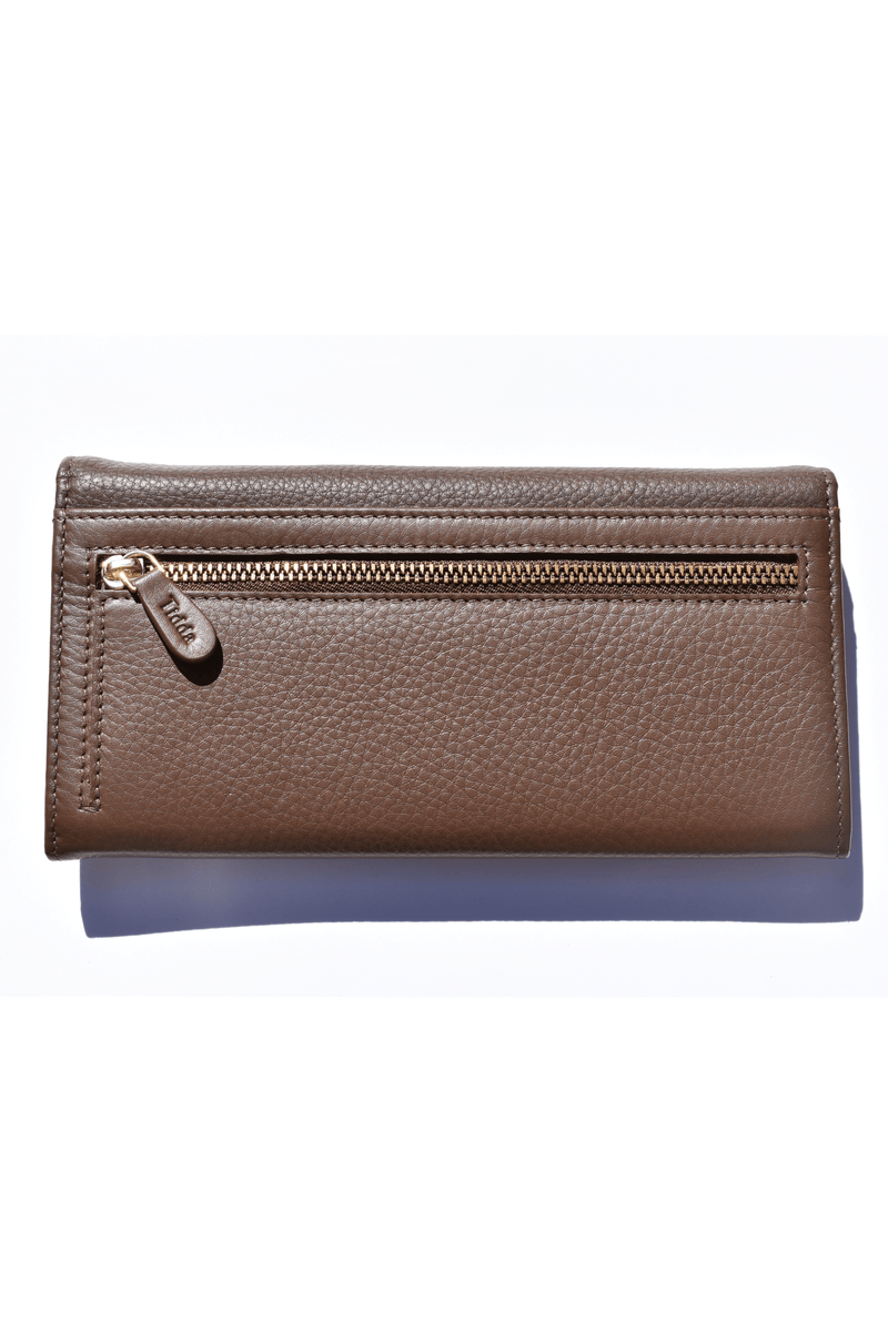 Ningaloo Wallet in Cocoa — Oralua